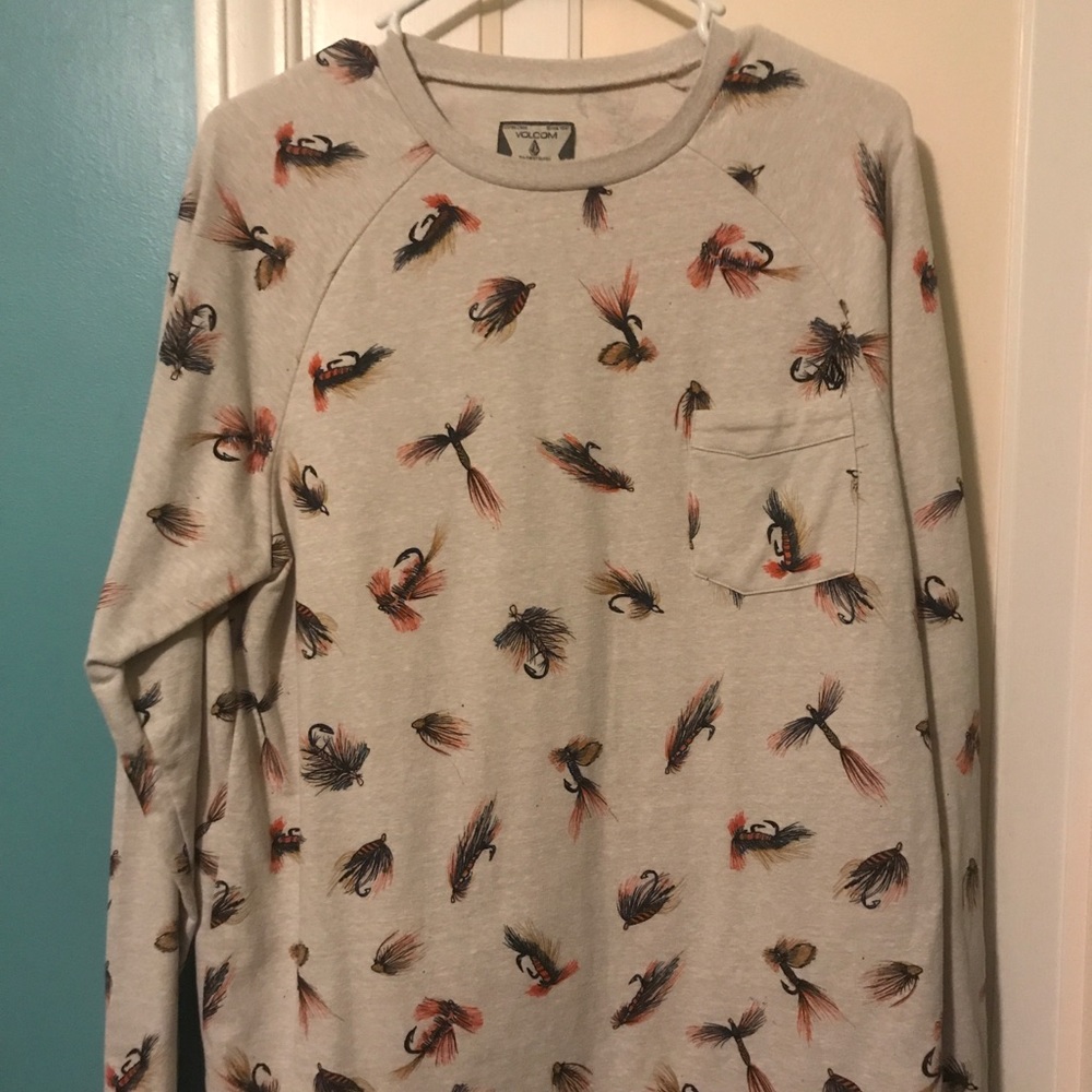 Men’s Large Volcom Printed Shirt